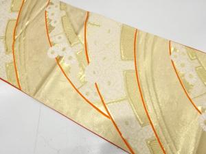 近衛虹彩文織り出し　袋帯